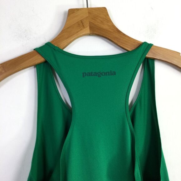 Patagonia Womens Capilene Baselayer Tank Top Scoop-Neck Sleeveless Green Size M - Picture 8 of 11